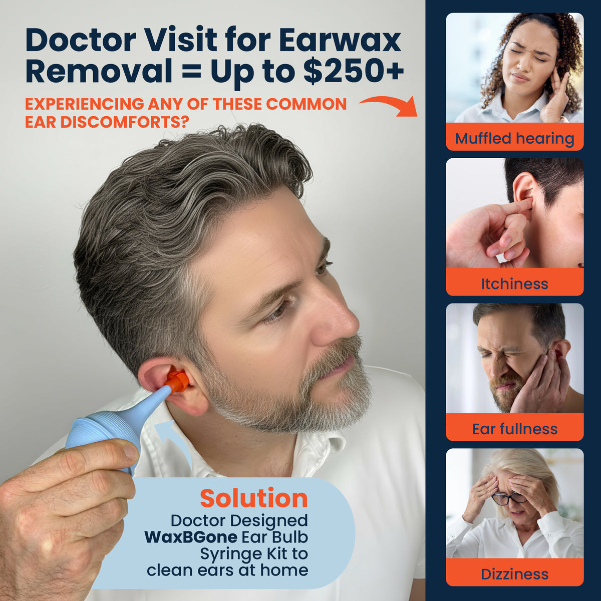 Bulb Syringe Earwax Removal with Earwax Drops